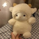 Cute Sheep Plush Doll Soft Alpaca Stuffed Animal Pillow Gift Toy