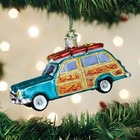 Old World Christmas Blown Glass Ornament For Christmas Tree  Surf s Up Wagon
