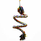 Parrot Hanging Braided Budgie Chew Rope Bird Cage Cockatiel Toy Stand Swing New