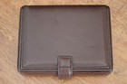 Rare Coach Leather Valet Keepsake Box Jewelry Cufflinks Watches Stays Vintage