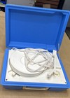 Dejay Sp20 Portable Record Player Phonograph Turntable Blue 33 45 Speed Vintage