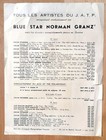 Rare Flyer poster Advertising Count Basie Jazz Concert Salle Pleyel Paris 1950s