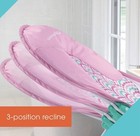 Summer Infant Deluxe Baby Bath Seat  Bubble Waves  Pink