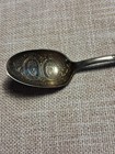 King Edward Vll   Queen Alexandra Souvenir Silver Plate Spoon 1902 Antique 4 25 