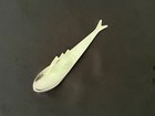 Vintage Rare Jean Marie Patois Esotismo Signed 8-1 4  Fish Spoon France