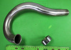 1967-1968 Suzuki 120 Bear Cat Bp 105 Bp105p Exhaust Head Pipe W  Clamp    nice    