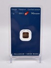 Argor Heraeus 1 Gram Palladium Bar In Sealed Assay 