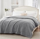 Sealy Electric Blanket Queen Gray 84x90 Dual Control Auto Shut-off Etl
