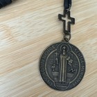 New St Benedict Bronze Bead Catholic Rosary Heavy Medal Cross Crucifix Mary Pray