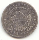 1820 Capped Bust Dime  Original Xf