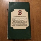Vintage 1951 Singer 15-91 Electric Sewing Machine Owners Instruction Booklet