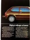 1976 Honda Civic Cvcc Print Ad