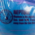 Vintage 1992 Dennys Jetsons Neptune Planet Toy Ball Blue Sealed 90s Fast Food