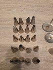 Wilton  Tip Lot 23 Vintage Decorating Icing Piping Dessert Tips Made Korea