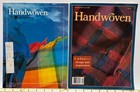 Lot Of 5 Vintage 1981-93 Handwoven Interweave Magazines  Color Theory In Weaving