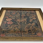 Chinese Qing Dynasty Embroidered Military Rank Badge Silk Brocade