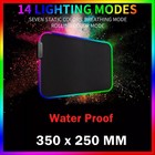 Gaming Mouse Pad Rgb Led Light Computer Keyboard Mouse Mat  Xxl Extra Large Size