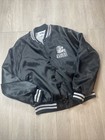 Vintage Raiders Jacket Size Large Usa Made Men   s Black Rare Vtg