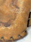 Vtg Jc Higgins Baseball Glove Harry Walker Right Hand Split Finger Button Back