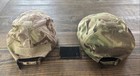 Lot Of 2 Condor Tactical Combat Camouflage Green Caps 3 Patch Spots 1 Usa Patch