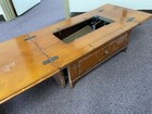 Empty Singer Sewing Machine Cabinet