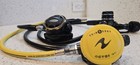 Aqua Lung Legend Scuba Regulator Set W  Octopus And Hoses Yellow black