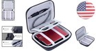 Travel-ready Hard Drive Case With Extra Pocket - Compatible With Major Brands