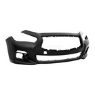 Front Bumper Cover Fit For  2014 2015 2016 2017 Infiniti Q50