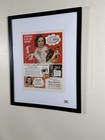 Vintage Camel Cigarette Ad Elaine Decker Fencing Framed 16x20 Bk