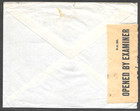 Cyprus Censored Commercial Cover Nicosia To Usa  Letter Inside 1944