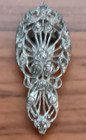 Vintage Rhinestone Fur  Dress  Or Coat Clip