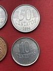 Lot Of 10 Brazilian Centavos Coins - Various Values And Years