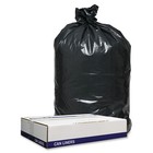  Low Density Black Can Liners - 33 Gal Capacity - 33  Width X 39  Length 