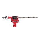 1 4 -6  Chain Bench Pipe Vise 28  Cast Iron Base Steel Jaw Clamp Tool