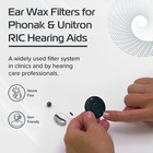 Cerushield Wax Guards     40pack Ear Wax Filters For Phonak   Unitron Ric Devices