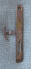 Antique Vintage Farmhouse 8  Iron Metal Barn Door Gate Safety Hasp   Hook Latch