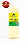  Cotton Seed Oil Organic Carrier Cold Pressed Winterized Natural Pure 4 Oz