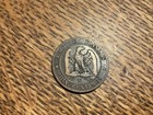 1856 W France 10 Centimes Coin