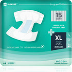 Sunkiss Trustplus Adult Diapers Xlarge 60 Count   Wet Wipes 8  X 12  200 Count B