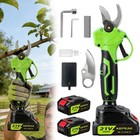 Electric Pruning Shears Cordless Pruner Brushless Branch Cutter With 2 Batteries