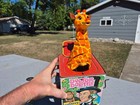 1967 Vintage Mattel Doctor Dolittle In Box Giraffe In The Music Box Jack Works 