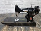 Vintage - Singer Featherweight Sewing Machine  221 With Case And Accessories