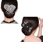 Ball Hair Clip  Flower Hair Bun Roller  Flower Hair Clip  Lazy Hair Curler