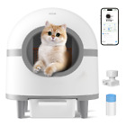 Catlk Cat Litter Box Automatic Self Cleaning Kitty Litter Robot Odor Removal 70l