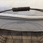 Antique Wrought Iron Window Flower Basket Large Vintage Architectural Salvage