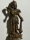 Phra Vishnu Lp Rare Old Thai Buddha Amulet Pendant Magic Ancient Idol 7