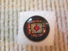 Sacred Heart Of Jesus Pin Stained Glass Church Window Copy Lapel Badge Catholic 