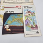 Vtg 80s 90s Europe Map Lot Of 5  National Geographic Poster Maps  Road Maps Etc