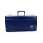 Crossrock Bb Trumpet Case-abs Molded Hardshell-with Detachable Strap-blue