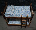 Concord Vintage 1 12 Dollhouse Furniture Miniature Bunk Beds Bedding 2673 Nrfb A